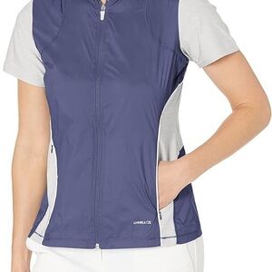 Cutter & Buck Women's Weathertec Short Sleeve Hybrid Flex Full Zip Hooded Jacket